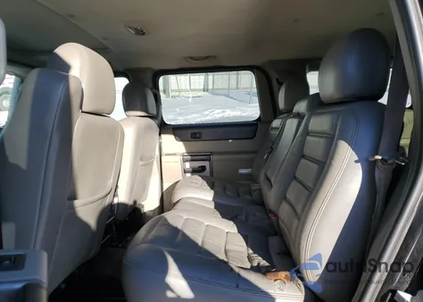 2004 Hummer H2 из США, поврежденный, VIN 5GRGN23UX4H119707